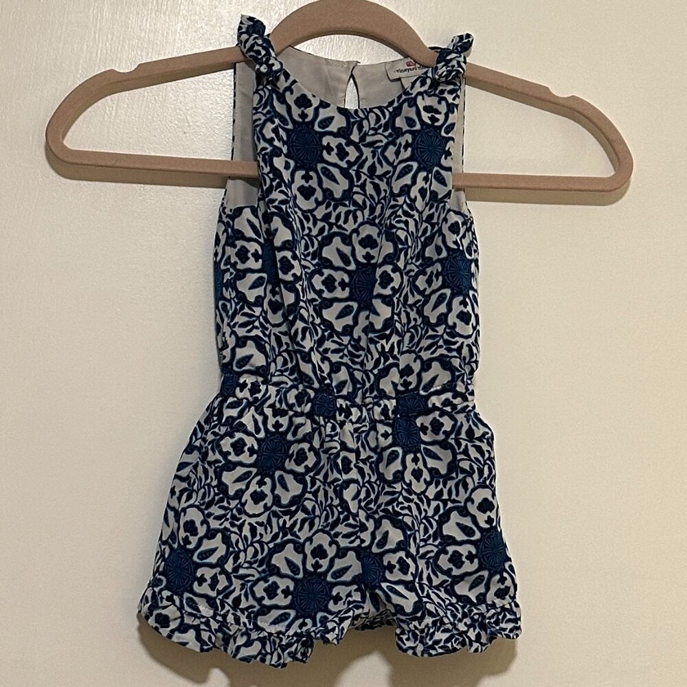 Vineyard Vines Toddler Girls Romper, Size 2T